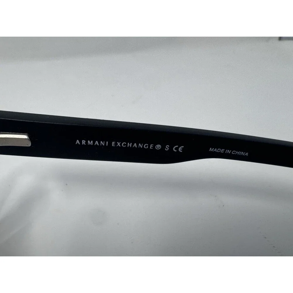 Armani Exchange AX1014 6063 Black Eyeglass Frames 53-17-145 Authentic